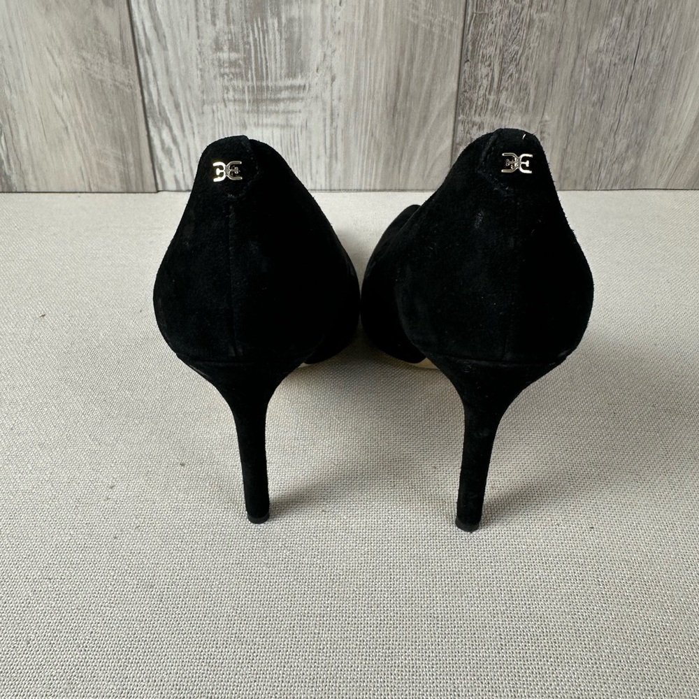 Sam Edelman Black Suede Women's Stiletto Heels
